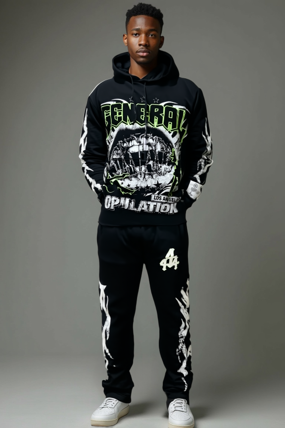 Noir Vintage Lightweight Sweatpants – Washed Black